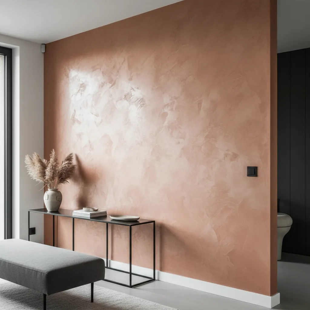 Stuc vénitien finition marbre Vendée